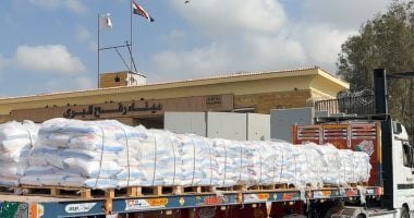 مصر تطلق 280 شاحنة دقيق وسلال غذائية لعودة تشغيل المخابز في غزة