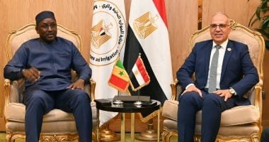 وزير الرى يلتقى نظيره السنغالى لبحث تعزيز التنسيق فى قضايا المياه الأفريقية