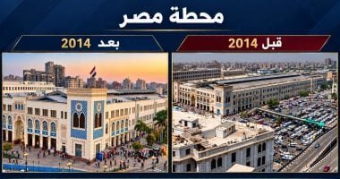 السكة الحديد قبل وبعد 2014.. ثورة تطوير شاملة تعيد رسم ملامح محطات مصر