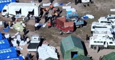 غلاف الصين: جهود الإنقاذ تتسابق مع الزمن عقب زلزال بقوة 7 درجات فى منطقة شيزانج